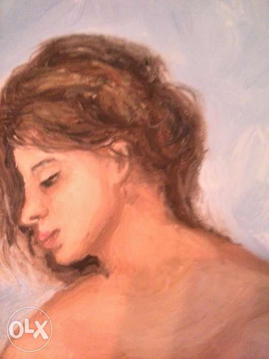 Tablou Pictura Nud pe malul marii N.Grigorescu Reproducere
