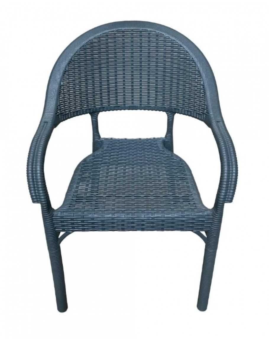 Градински стол Bamboo, PVC ратан