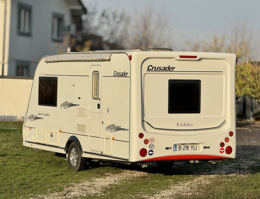 Rulota Elddis 2007• 1350kg Cat B// Panouri Solare•Mover•Inmatriculata