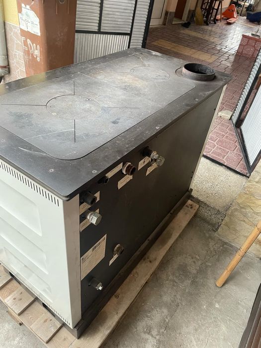 Срьбска печка с водна риза 25 kW