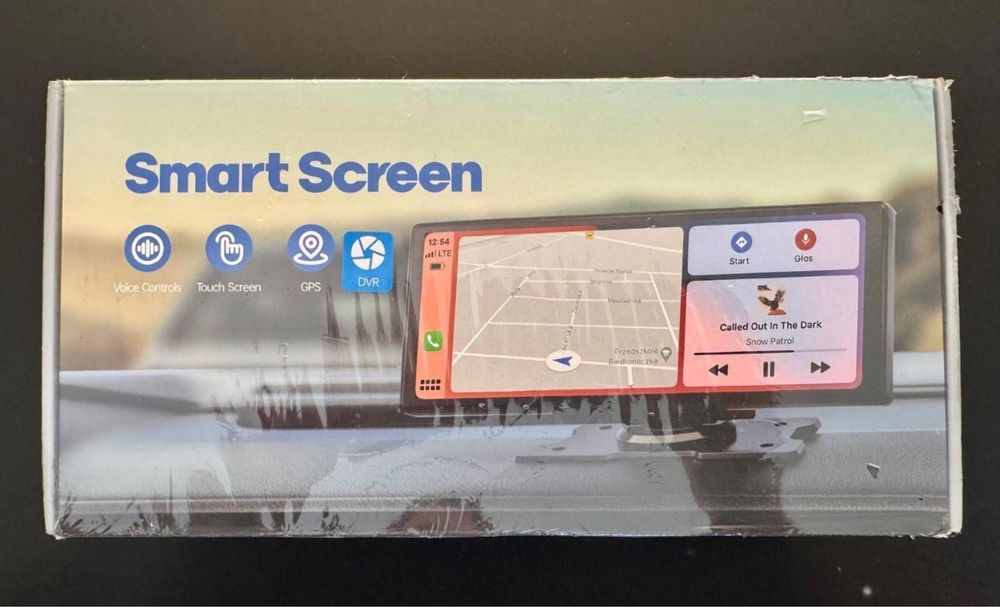 Sistem multimedia auto cu cameră față/spate și CarPlay. Android Nou