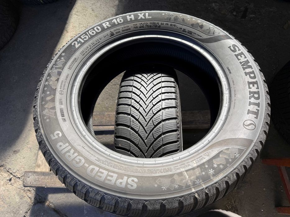 2x Anvelope Iarna 215/60 R16 - Semperit Speed Grip 5