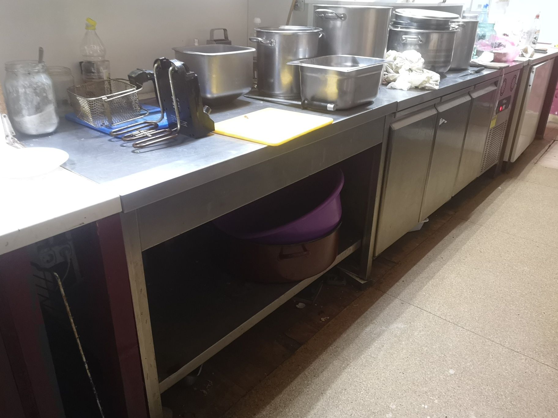 Bucătărie Horeca inox