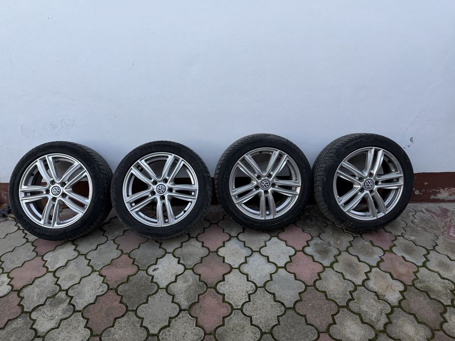 Jante R17 (doua seturi  + doua randuri de cauciucuri (vara si iarna)
