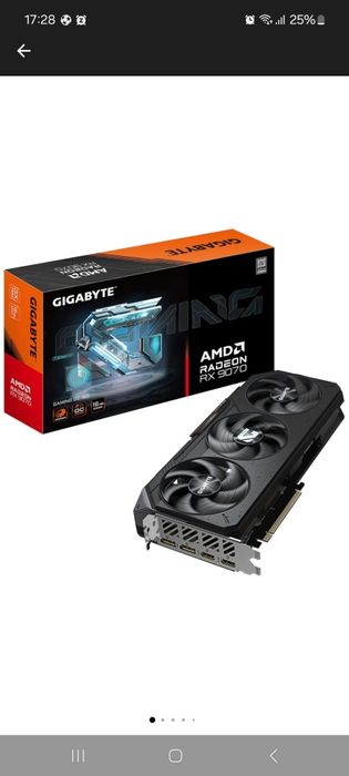 Vând Placa Video RX 9070 OC Gigabyte Noua Garanție 3 ani Emag