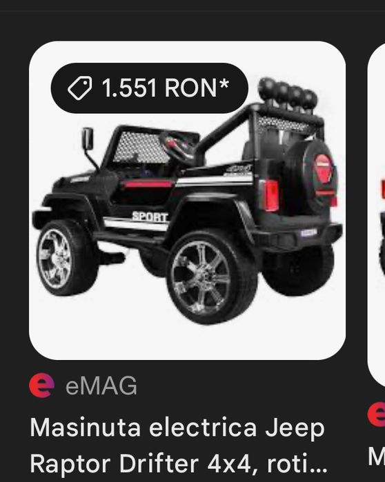 Masina electrica copii