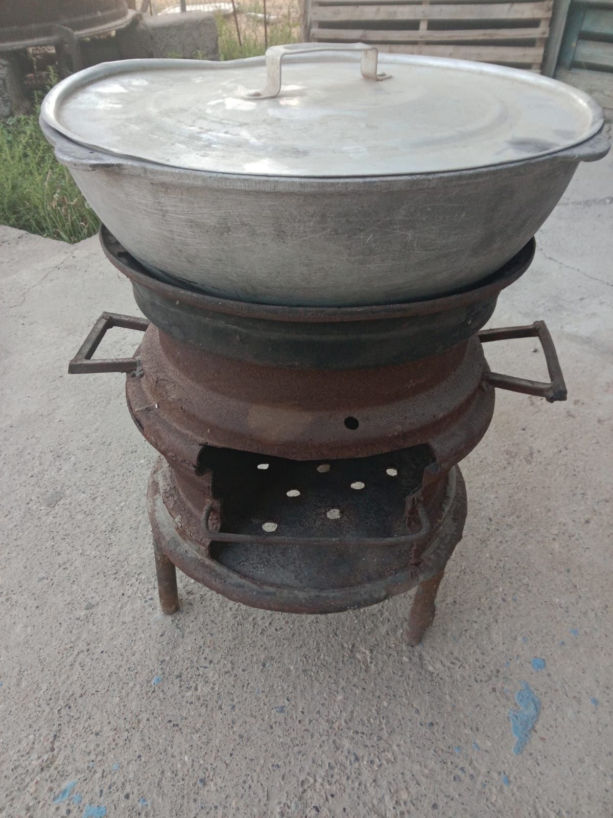 Казан ошак советский