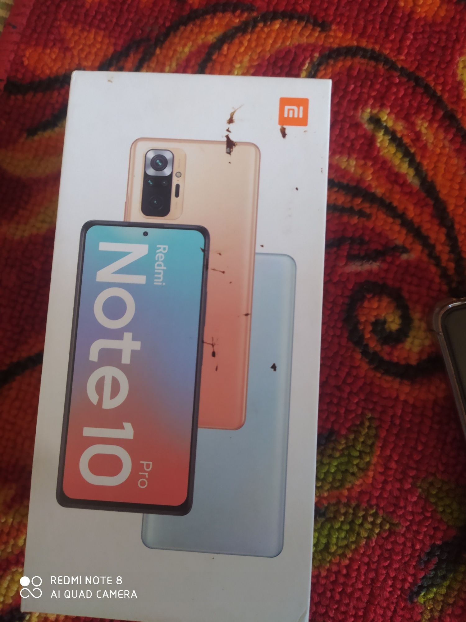 Redmi not 10 pro karobka dakument bor