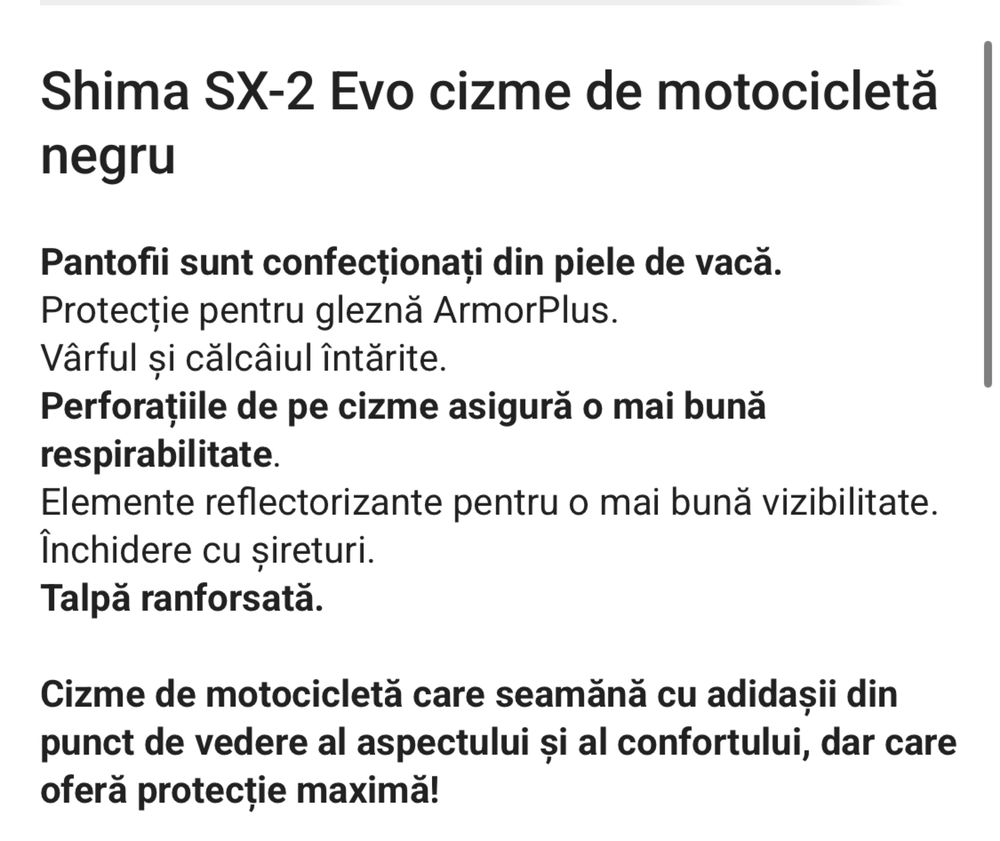Motorcycle boots