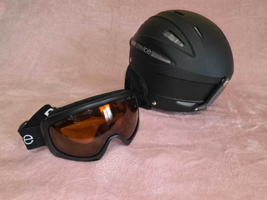 Casca Ski / Snowboard + Ochelari Marime M/L