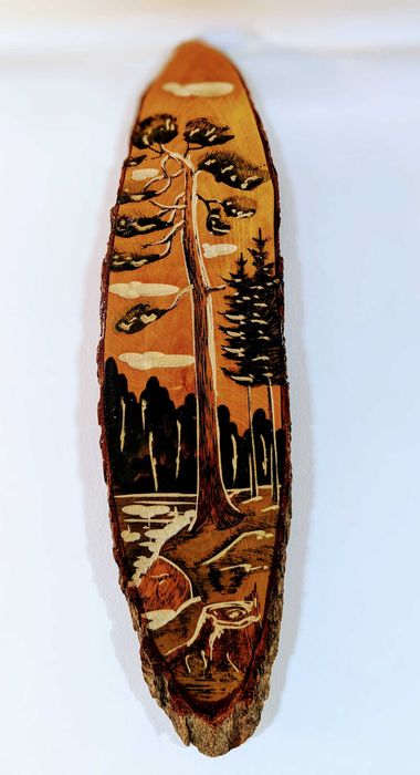 Картина декор Сосна