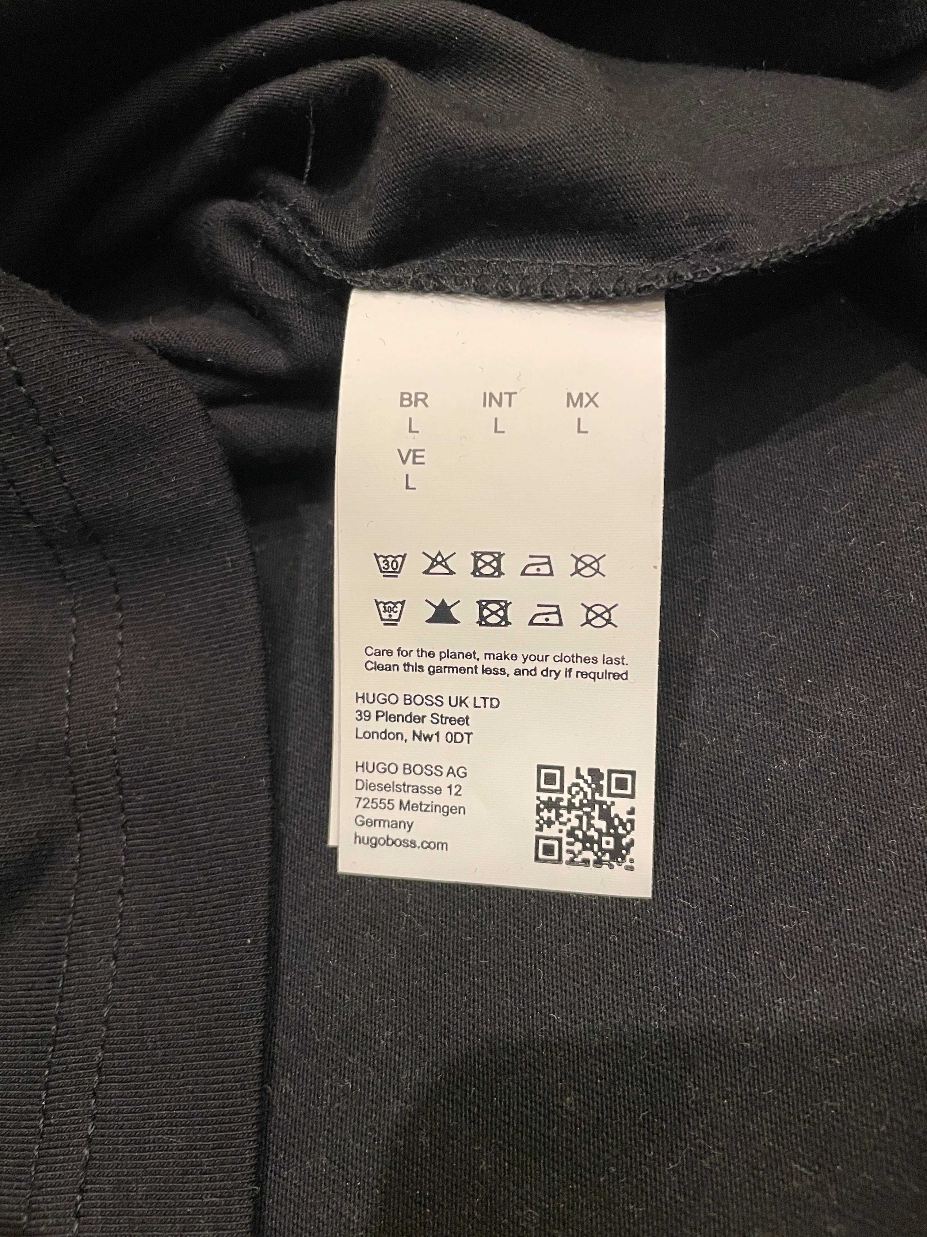 Оригинална Hugo Boss Тениска Talboa Lotus 2 , уголемена, размер: L