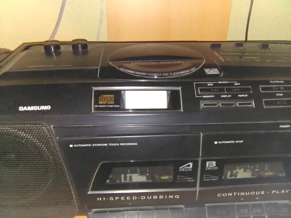 Dublu cass radio CD SAMSUNG