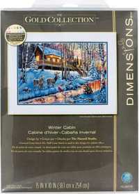 Гоблен Dimensions Winter Cabin