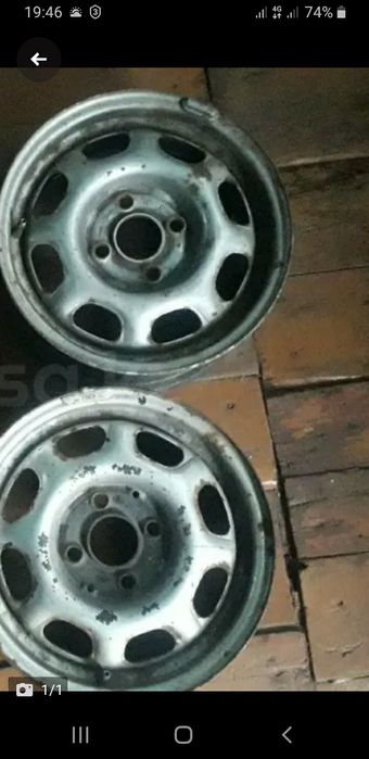 Продам диски на гольфа R13 ровные