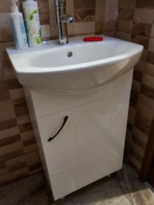 Комплект мивка и водоустойчив долен шкаф