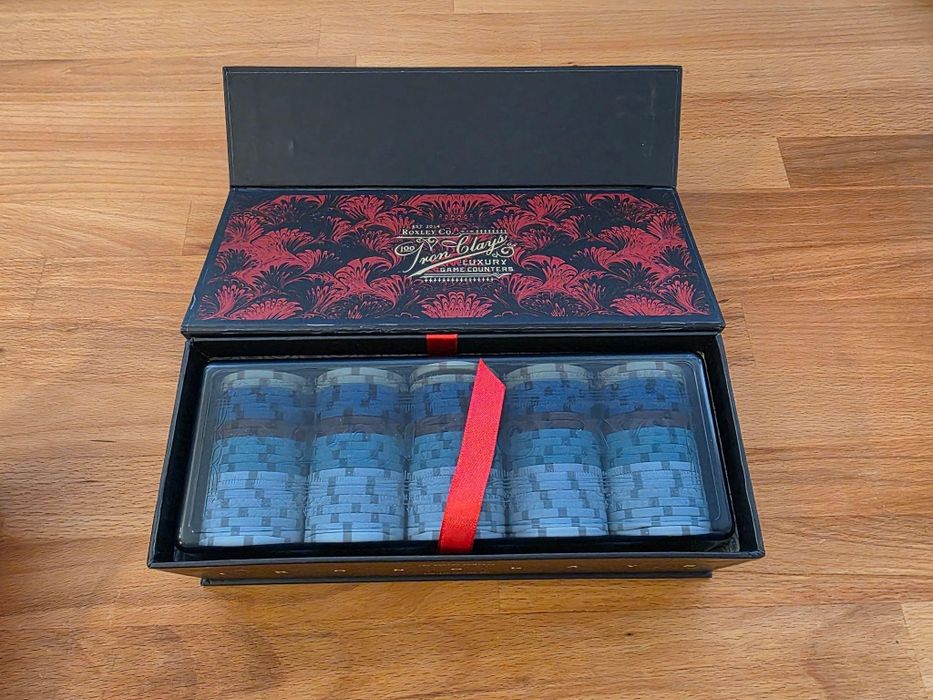 Луксозни покер чипове Roxley Iron Clays