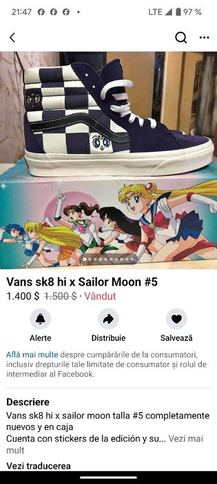 Vans Sailor Moon