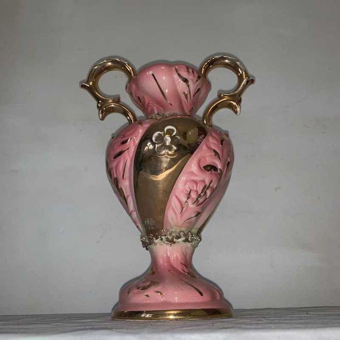 Vaza cu 2 manere din portelan