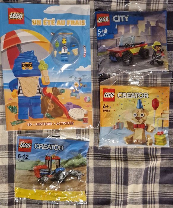 Голям лот от Lego списания и Полибегове