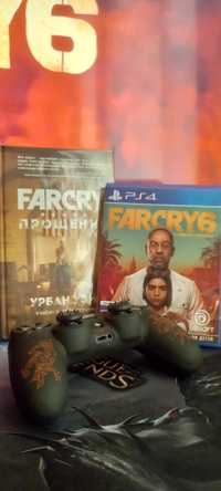 Продам диск с игрой и книгу Farcry 6