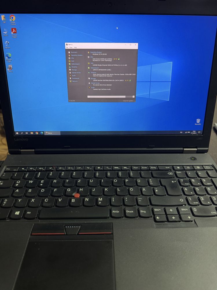 Лаптоп Lenovo ThinkPad L560
