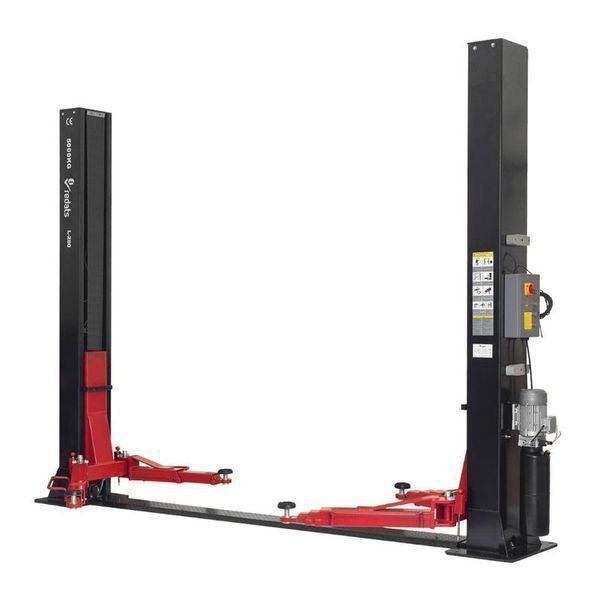 Двуколонен подемник, 5 т с автоматично отключване, 380 v + безплатно м