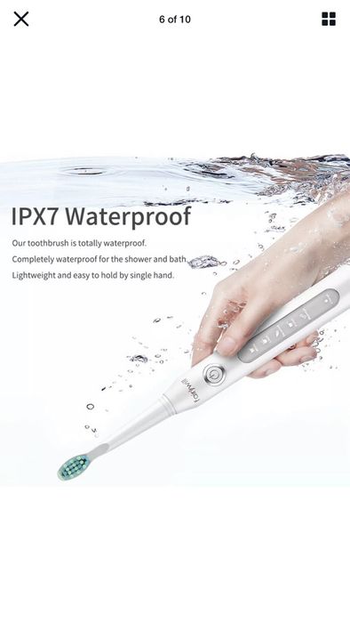 Perie electrica Fairywill Uk - tehnilogie Sonica