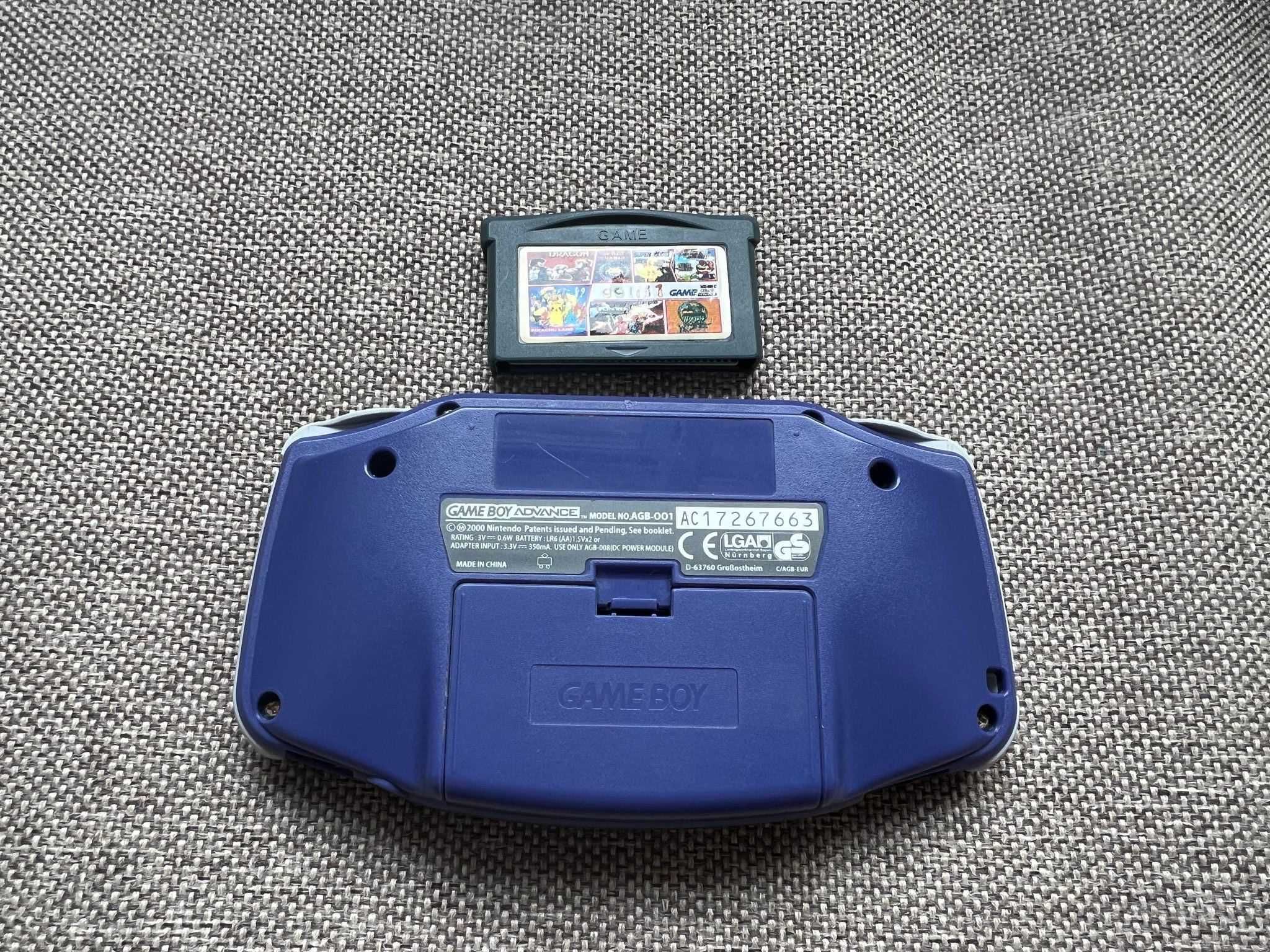 Nintendo Game Boy Gameboy advance de colectie + caseta 99 jocuri