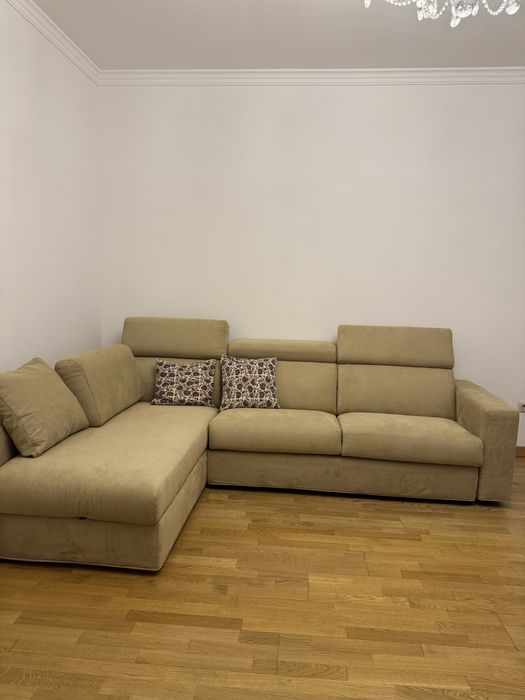 Угловой диван, Италия, НОВЫЙ, раскладывается