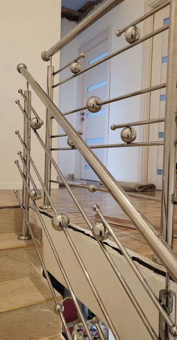 Întreținerea balustradelor și gardurilor din inox . Sudura și șlefuire