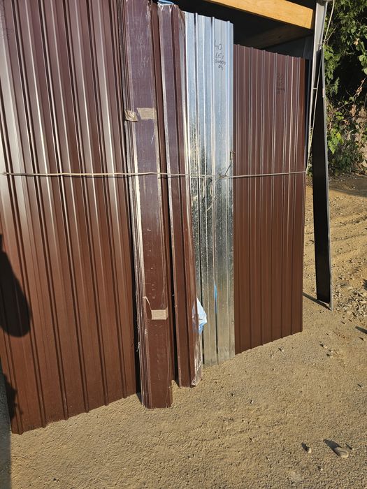 Tabla cutata Zincata și colorata Diferite grosimi