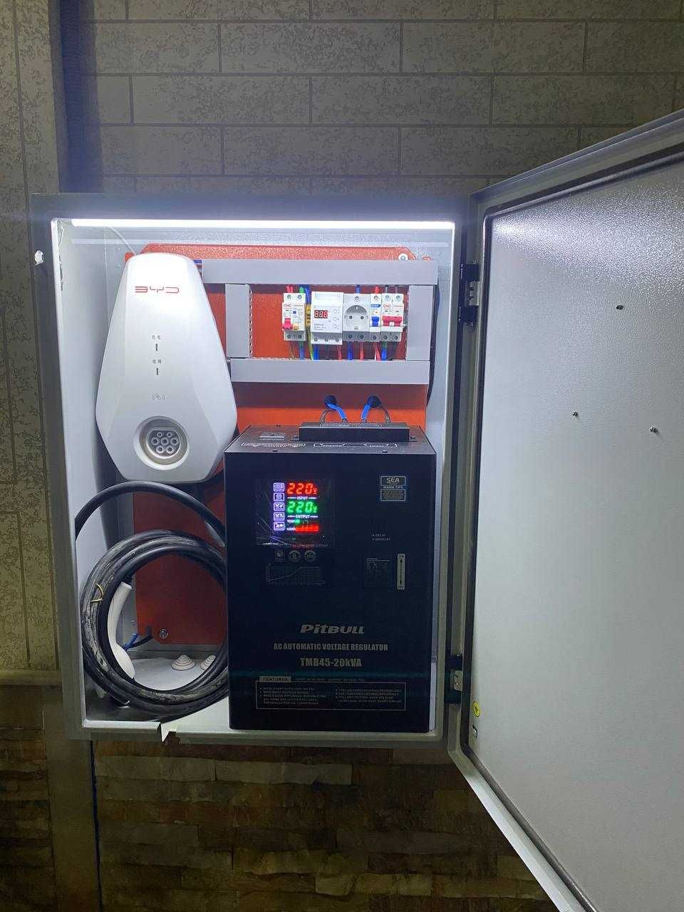 Электромобиль зарядная станция | elektromobil zaryadka ustanovka ф-7