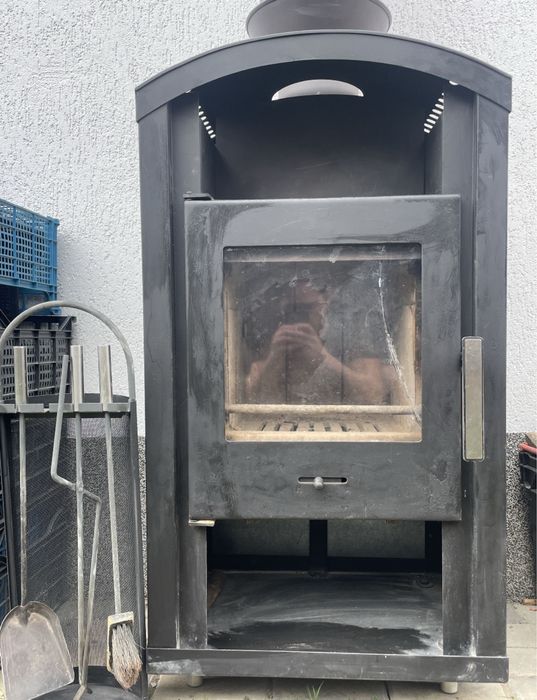 Soba semineu cu recuperator caldura