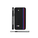 Husa telefon pentru iPhone BMW M Performance din silicon, cu snur