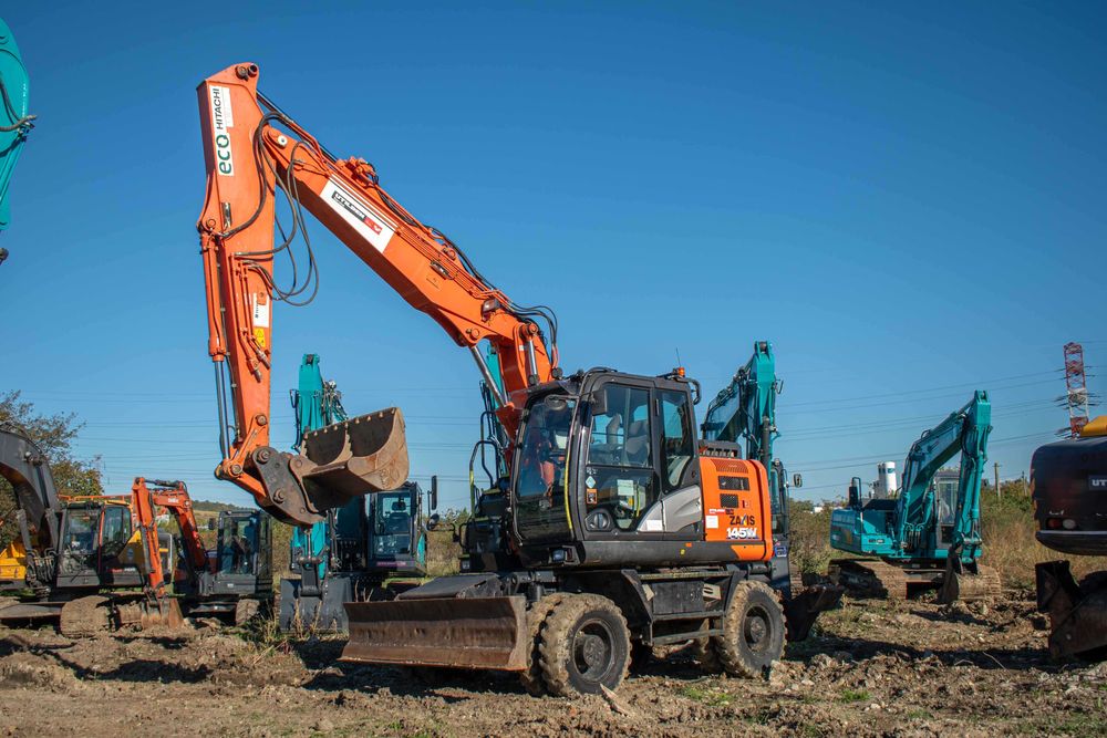 Excavator pe roti Hitachi ZX 145 SH - STOC UTILBEN