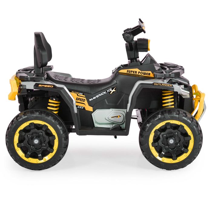ТОП ЦЕНА!НОВО!Акумулаторно бъги Speed YELLOW с 4x4,12V,дистанционно