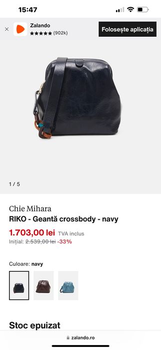 Geanta Chie Mihara,brand de lux