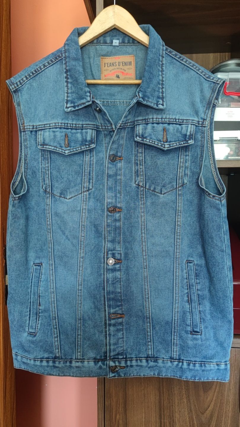 Vestă blugi nouă