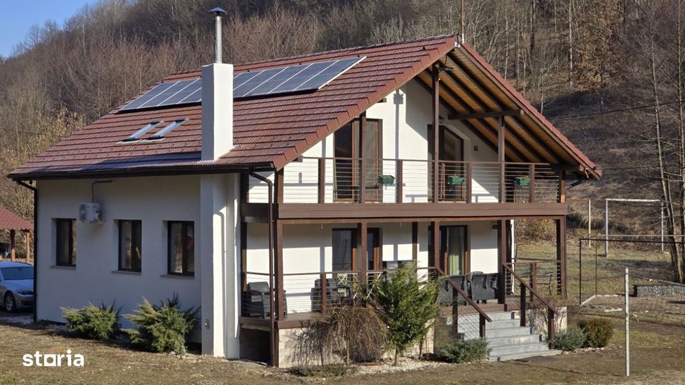 Cabană Agroturistică valea Bozului 6 camere P+M 16.800mp intravilan