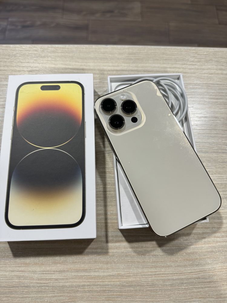iPhone 14 Pro, 256GB, 5G, Gold, Impecabil/CA NOU!!!
