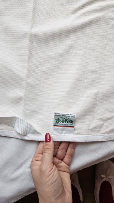 Непромокаем Протектор за бебешки матрак 60х120 и Чаршаф ластик 60х120