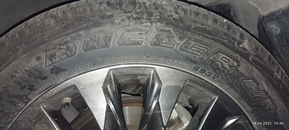 Балон 265/55 20 Тойота 300кни радной балони