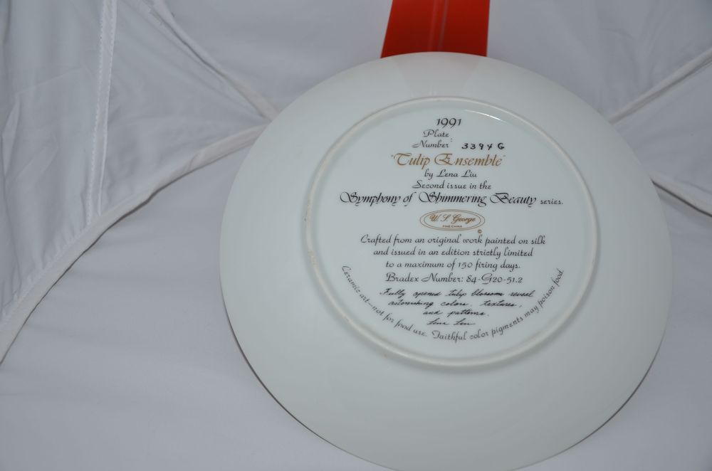 Порцеланови колекционерски чинии Lena Liu