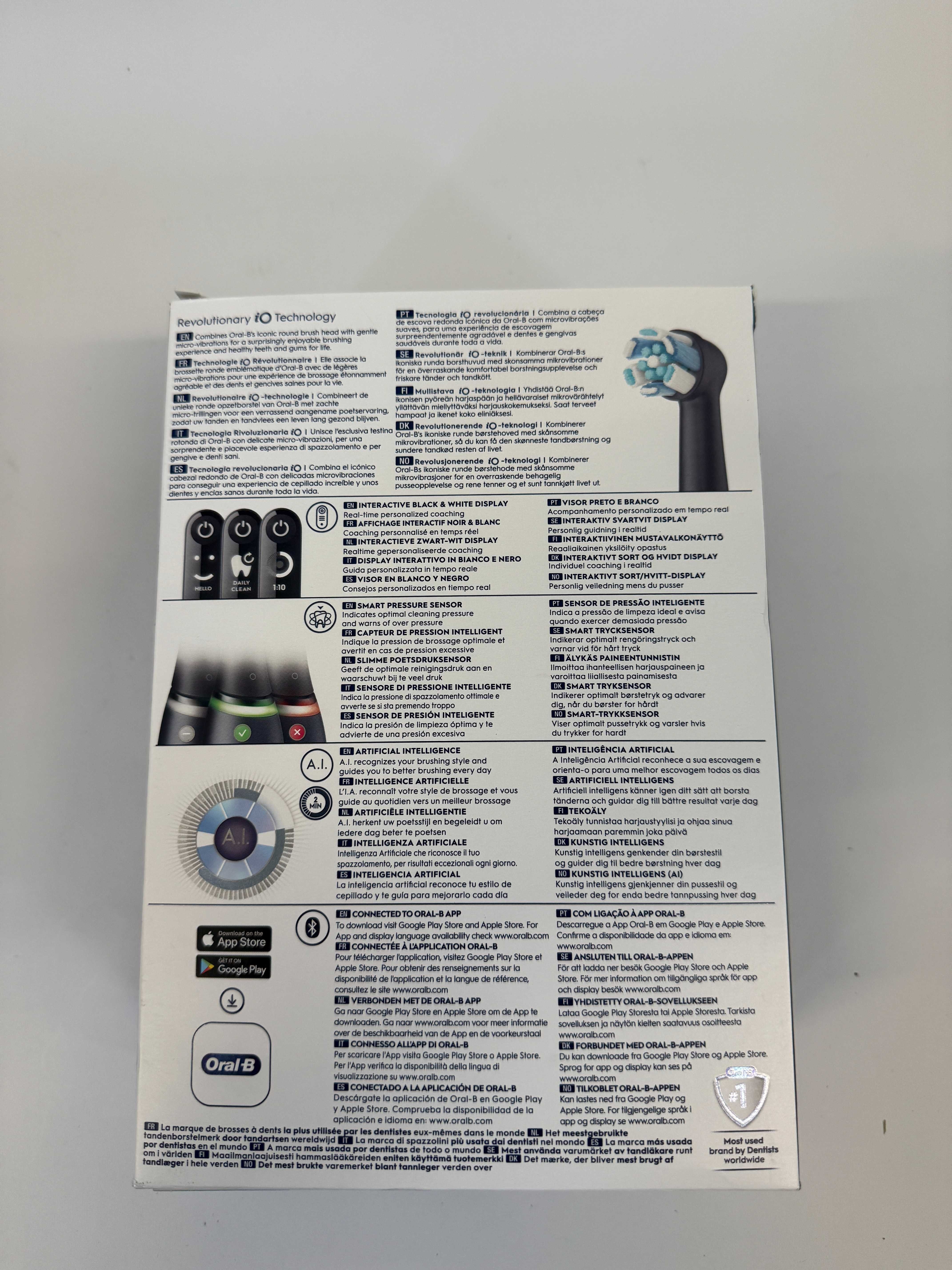 Oral-B iO series 6n black lava, sigilata