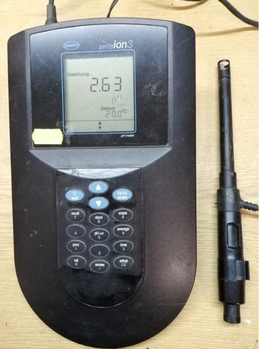 Сонда-Ph-Multimeter HACH SensION 3 ; PH-мултиметър +сонда +захранване