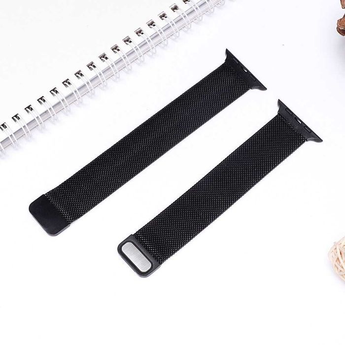 Curea milanese loop cu magnet ceas Apple Watch 8 7 6 5 4 3 Ultra 49mm
