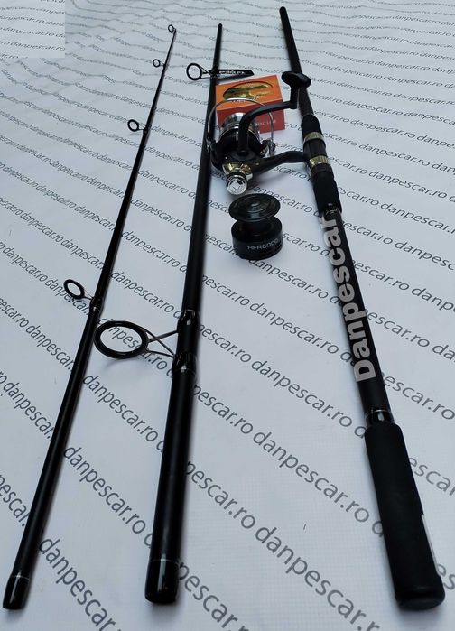 SET CRAP FL Lanseta CARP ATTACK 3,9m + Mulineta HFR6000 + 300M FIR