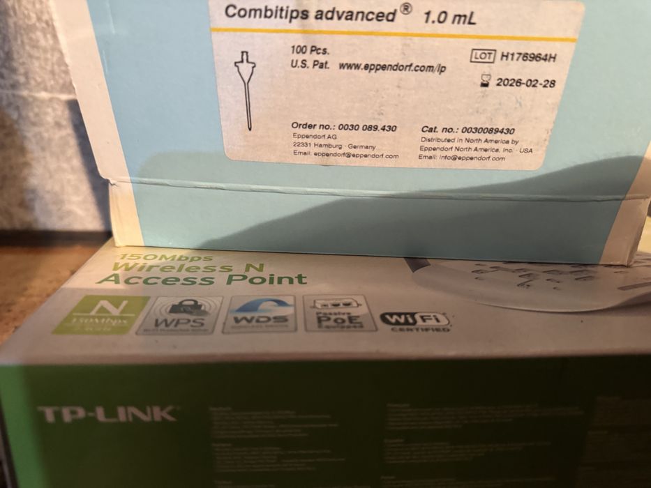 Combitips advanced объем 1.0 mL. Производитель Eppendorf