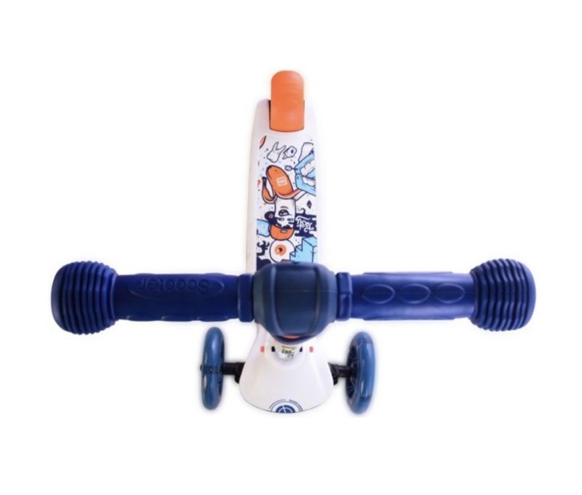 Тротинетка Lorelli - Tamtam, Crazy Navy Blue